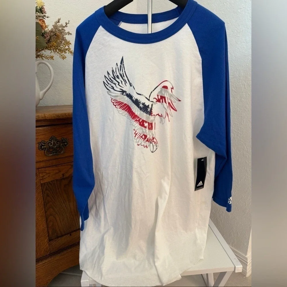 Adidas American‎ Baseball shirt size Large NWT